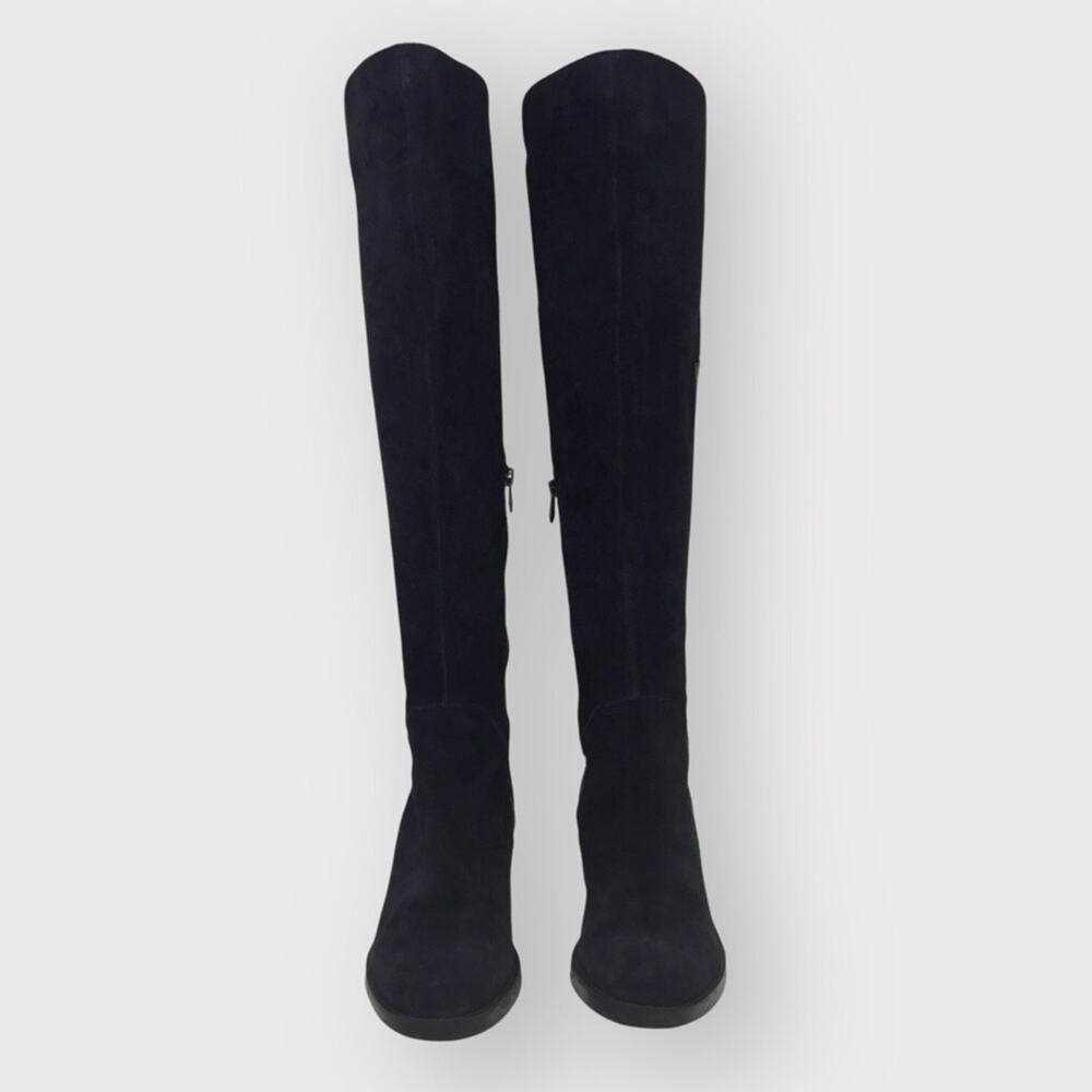 Naya Black Suede & Leather Boots Over the Knee Boots 7M - Picture 8 of 13